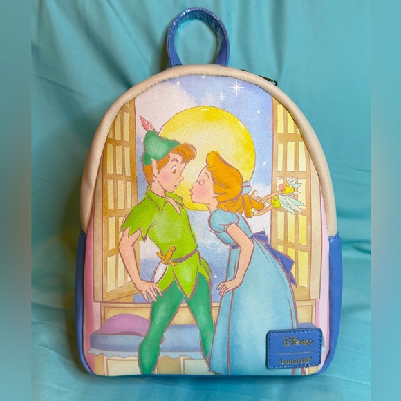 Loungefly x Disney Peter Pan & Wendy Almost Kiss (Angry Tinkerbell) Backpack main image 5
